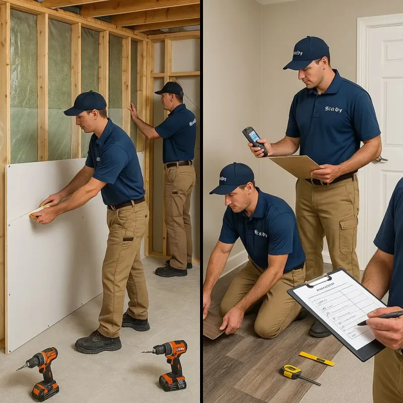 Repairs and Reconstruction process in Oak Harbor, WA